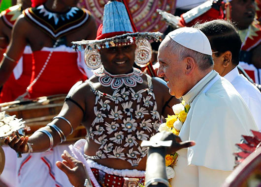 Pope Francis in Sri Lanka