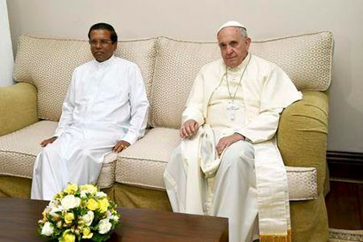 Pope Francis in Sri Lanka