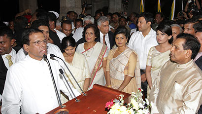 President Maithripala Sirisena