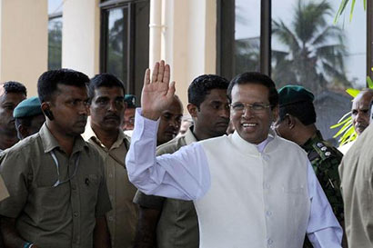 President Maithripala Sirisena