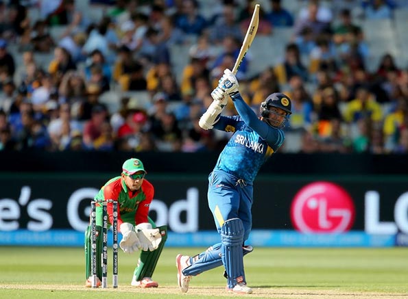 Kumar Sangakkara century vs Bangladesh in Cricket Worldcup - 2015