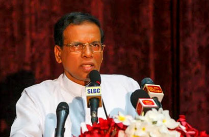 President Maithripala Sirisena