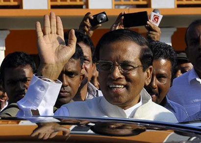 Sri Lanka President Maithripala Sirisena