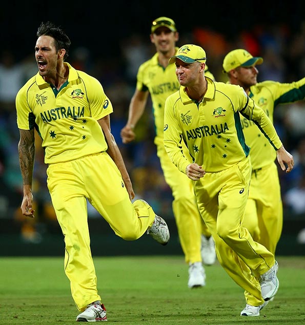 India Vs Australia Cricket World Cup - 2015