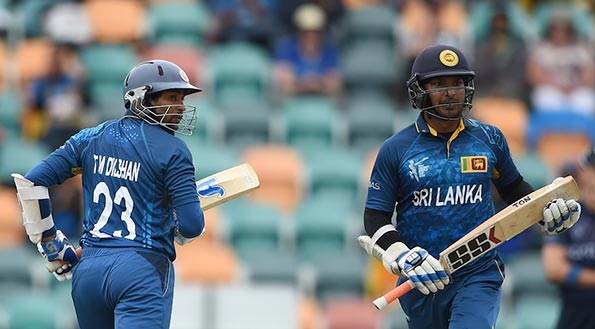 Kumar Sangakkara and TM Dilshan