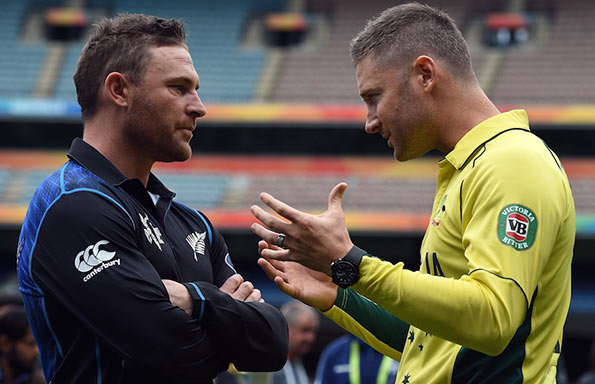 Michael Clarke shares his thoughts with Brendon McCullum