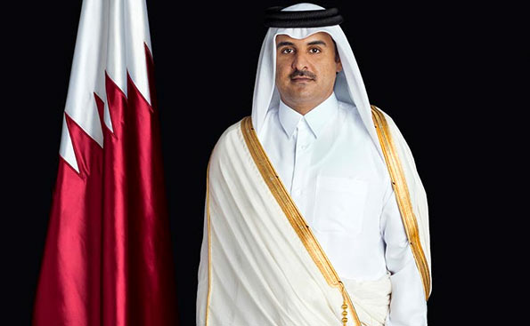 The Emir of Qatar, Sheikh Tamim bin Hamad Al-Thani