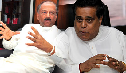 Dinesh Gunawardena and Nimal Siripala De Silva