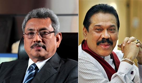 Gotabhaya and Mahinda Rajapaksa