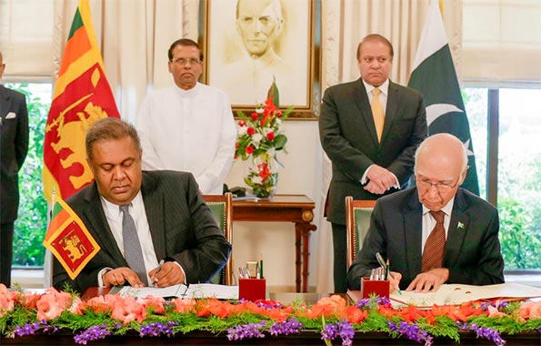  Sri Lanka, Pakistan sign six MoUs