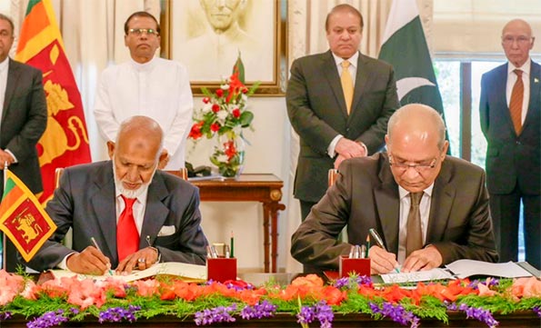  Sri Lanka, Pakistan sign six MoUs