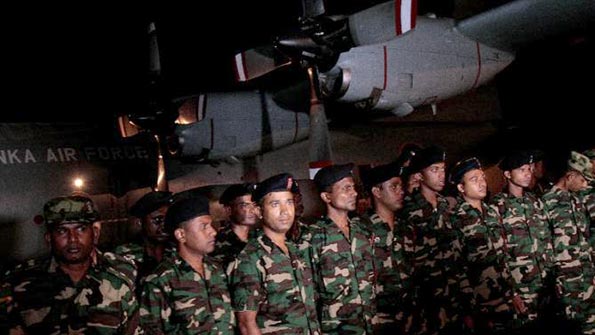 Sri Lankan rescue team leaves for Nepal