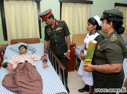 Army Commander Crishanthe De Silva at Ragama Ranaviru Sevana