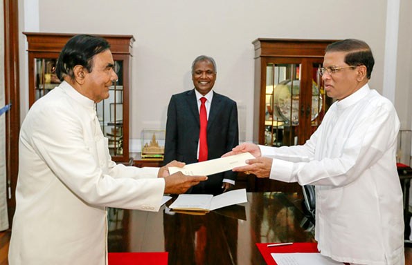 DM Jayaratne was appointed as Senior Political Advisor to the President Maithripala Sirisena