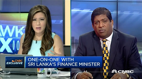 Ravi Karunanayake with CNBC