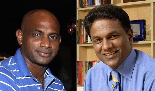 Sanath Jayasuriya and Thilanga Sumathipala