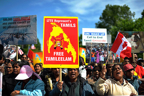 LTTE Tamil diaspora in London