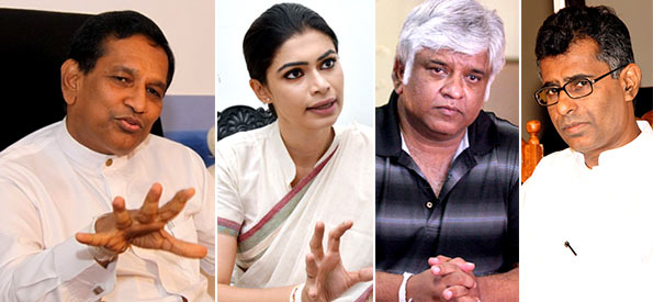 Rajitha Senaratne - Hirunika Premachandra - Arjuna Ranatunga - Patali Champika Ranawaka