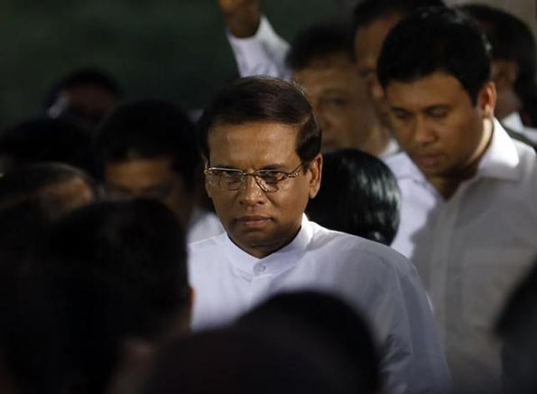 Sri Lanka President Maithripala Sirisena