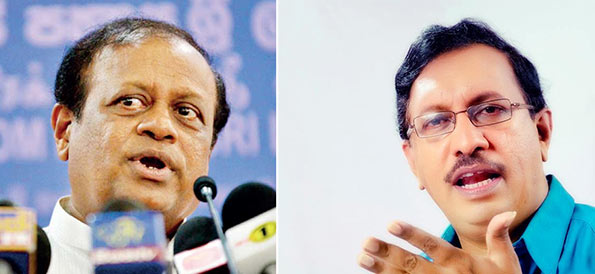 Susil Premajayantha and Anura Priyadarshana Yapa