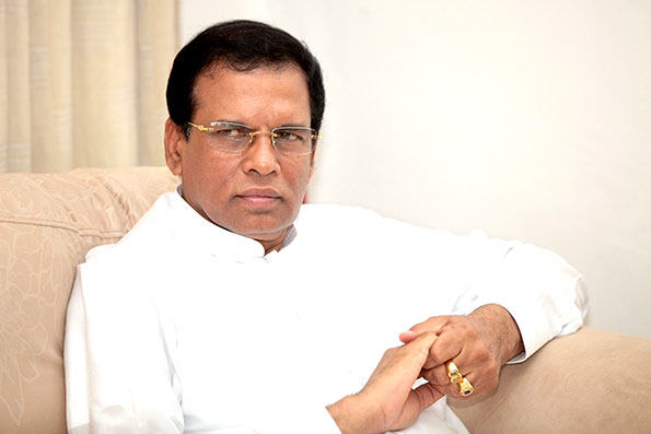 Sri Lanka President Maithripala Sirisena