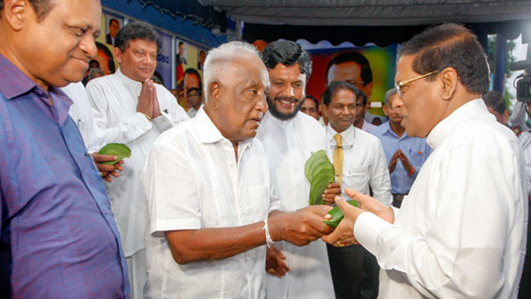 President Maithripala Sirisena