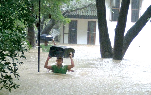 Highest rainfall in Jaffna