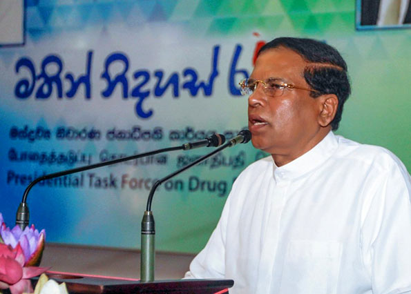 President Maithripala Sirisena