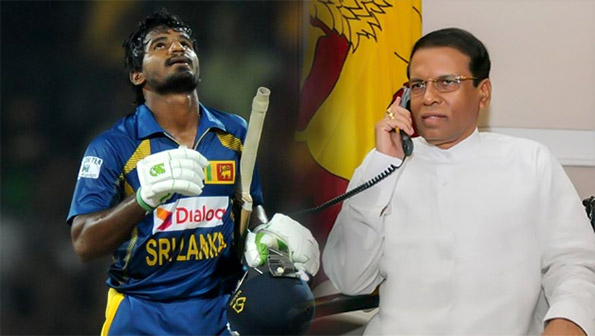 Sri Lanka President telephones Kusal Janith Perera