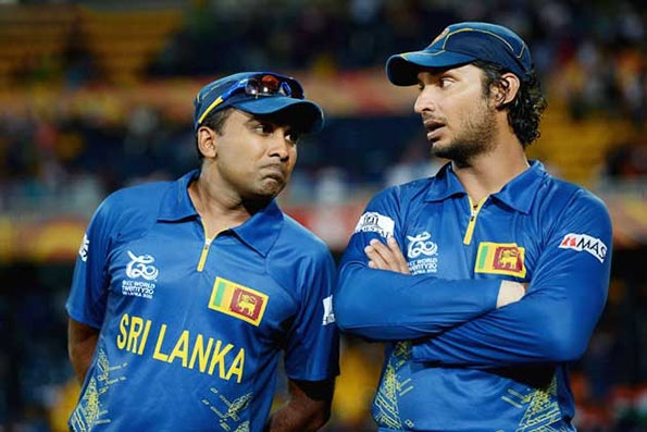 Mahela and Sangakkara