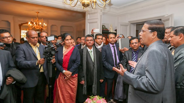President Maithripala Sirisena