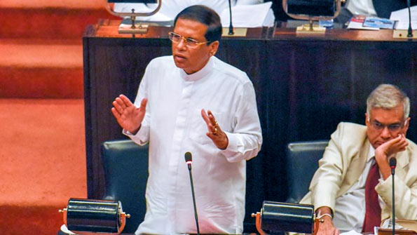 President Maithripala Sirisena