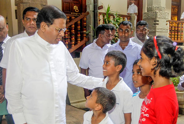 President Maithripala Sirisena