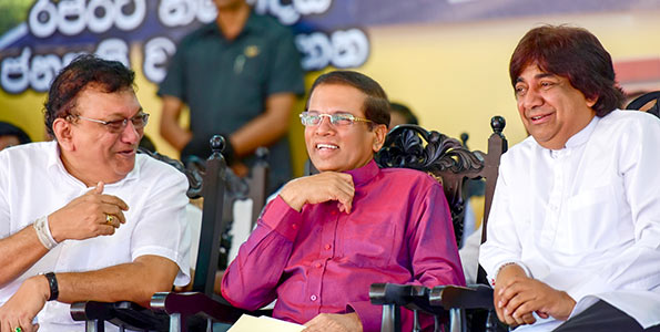 Sri Lanka President Maithripala Sirisena