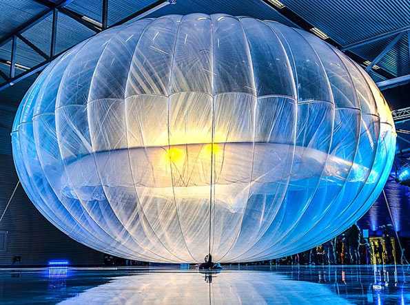 Google loon balloon