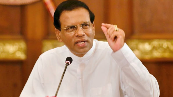 President Maithripala Sirisena