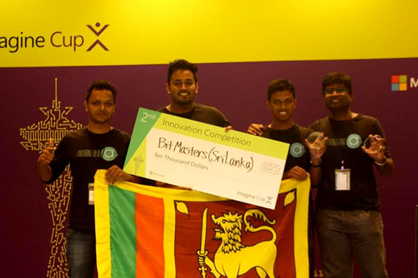 Bit Masters Sri Lanka Team of Moratuwa University