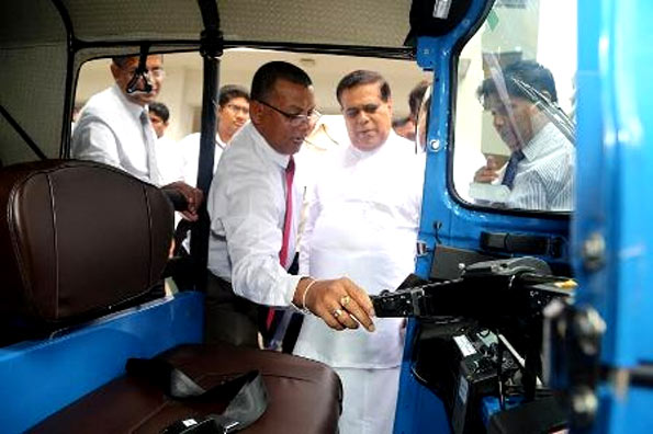 Nimal Siripala three wheelers