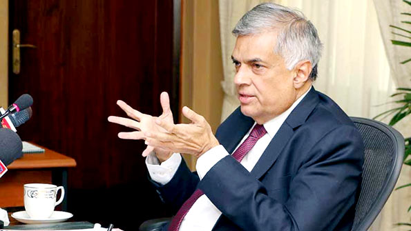 Ranil Wickremasinghe - Prime Minister of Sri Lanka