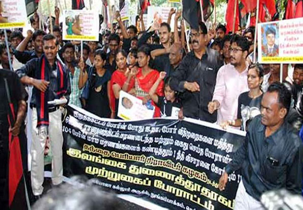 Protest in Chennai