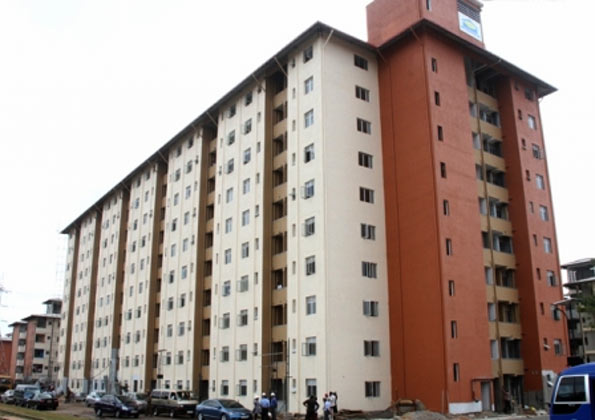 Siyasetha Sewana housing complex in Maligawatta