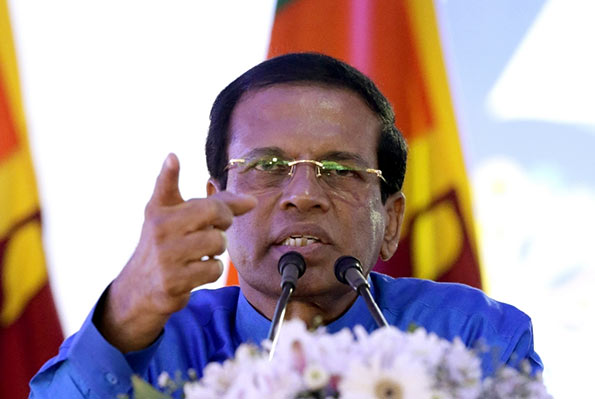 Sri Lanka President Maithripala Sirisena