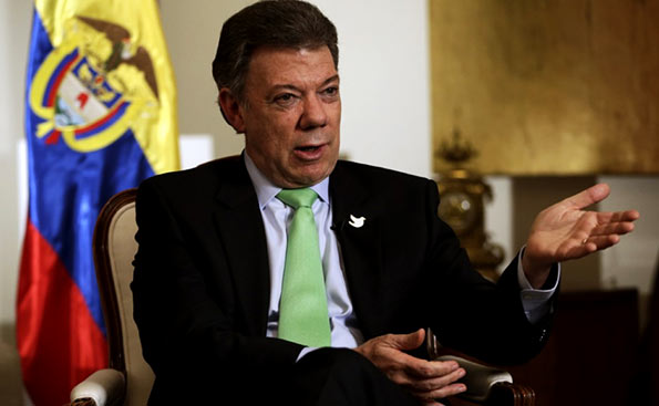 Colombian President Juan Manuel Santos