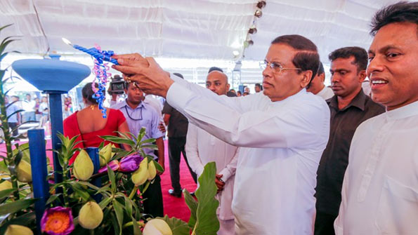 President Maithripala Sirisena