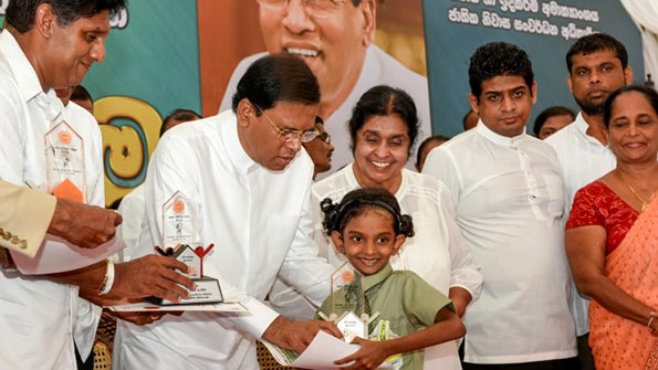 President Maithripala Sirisena at Polonnaruwa