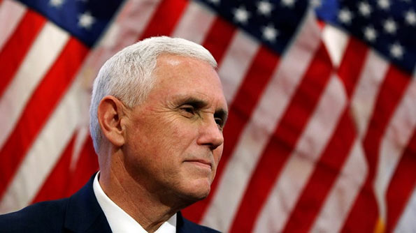 US Vice President-elect Mike Pence