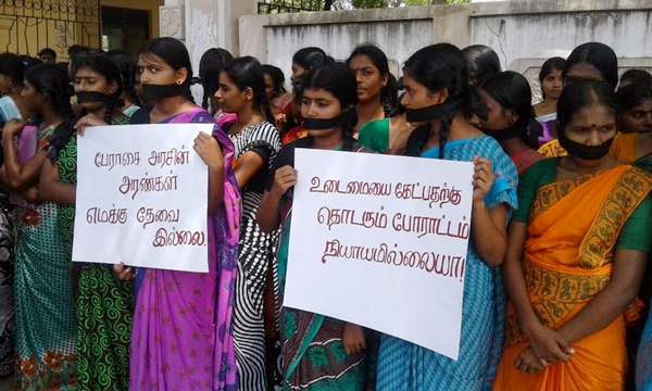 Eastern University students protest