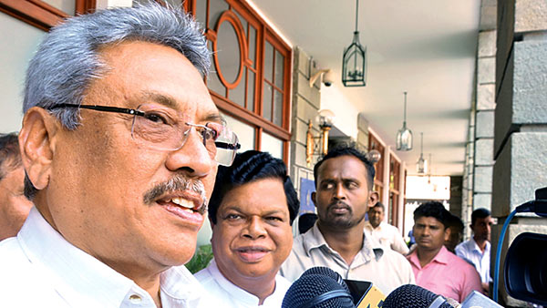 Gotabaya Rajapaksa at FCID