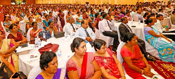 People at the ceremony to inaugurate the right to information act