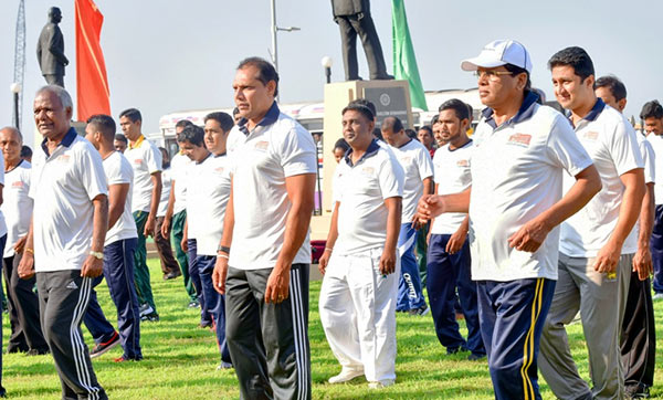 President Maithripala Sirisena on The National Week on Sports and Physical Fitness Promotion